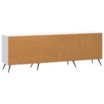 vidaXL TV skrinka Biela 150 x 31 x 50 cm Kompozitné drevo – Obrázok 8