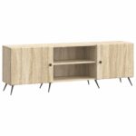 vidaXL TV skrinka Dub sonoma 150 x 31 x 50 cm Kompozitné drevo – Obrázok 2