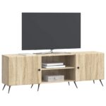 vidaXL TV skrinka Dub sonoma 150 x 31 x 50 cm Kompozitné drevo – Obrázok 3