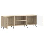 vidaXL TV skrinka Dub sonoma 150 x 31 x 50 cm Kompozitné drevo – Obrázok 5