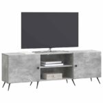 vidaXL TV skrinka Betónovo sivá 150 x 31 x 50 cm Kompozitné drevo – Obrázok 3