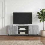 vidaXL TV skrinka 150 x 31 x 50 cm Sivá sonoma Kompozitné drevo