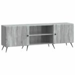 vidaXL TV skrinka 150 x 31 x 50 cm Sivá sonoma Kompozitné drevo – Obrázok 2