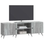 vidaXL TV skrinka 150 x 31 x 50 cm Sivá sonoma Kompozitné drevo – Obrázok 3