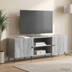 vidaXL TV skrinka 150 x 31 x 50 cm Sivá sonoma Kompozitné drevo – Obrázok 4