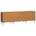 vidaXL TV skrinka Staré drevo 150 x 31 x 50 cm Kompozitné drevo – Obrázok 8