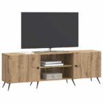 vidaXL TV skrinka Dub artisan 150 x 31 x 50 cm Kompozitné drevo – Obrázok 3