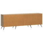 vidaXL TV skrinka Dub artisan 150 x 31 x 50 cm Kompozitné drevo – Obrázok 8
