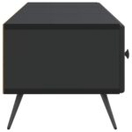 vidaXL TV skrinka Čierna 147 x 34,5 x 30 cm Kompozitné drevo – Obrázok 7