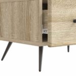 vidaXL TV skrinka Dub sonoma 147 x 34,5 x 30 cm Kompozitné drevo – Obrázok 9