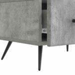 vidaXL TV skrinka Betónovo sivá 147 x 34,5 x 30 cm Kompozitné drevo – Obrázok 9