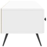 vidaXL TV skrinka Biela s vysokým leskom 147 x 34,5 x 30 cm – Obrázok 7