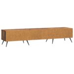 vidaXL TV skrinka Staré drevo 147 x 34,5 x 30 cm Kompozitné drevo – Obrázok 8