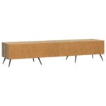 vidaXL TV skrinka Dub artisan 147 x 34,5 x 30 cm Kompozitné drevo – Obrázok 8