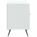vidaXL TV skrinka Biela 99 x 34,5 x 50 cm Kompozitné drevo – Obrázok 7