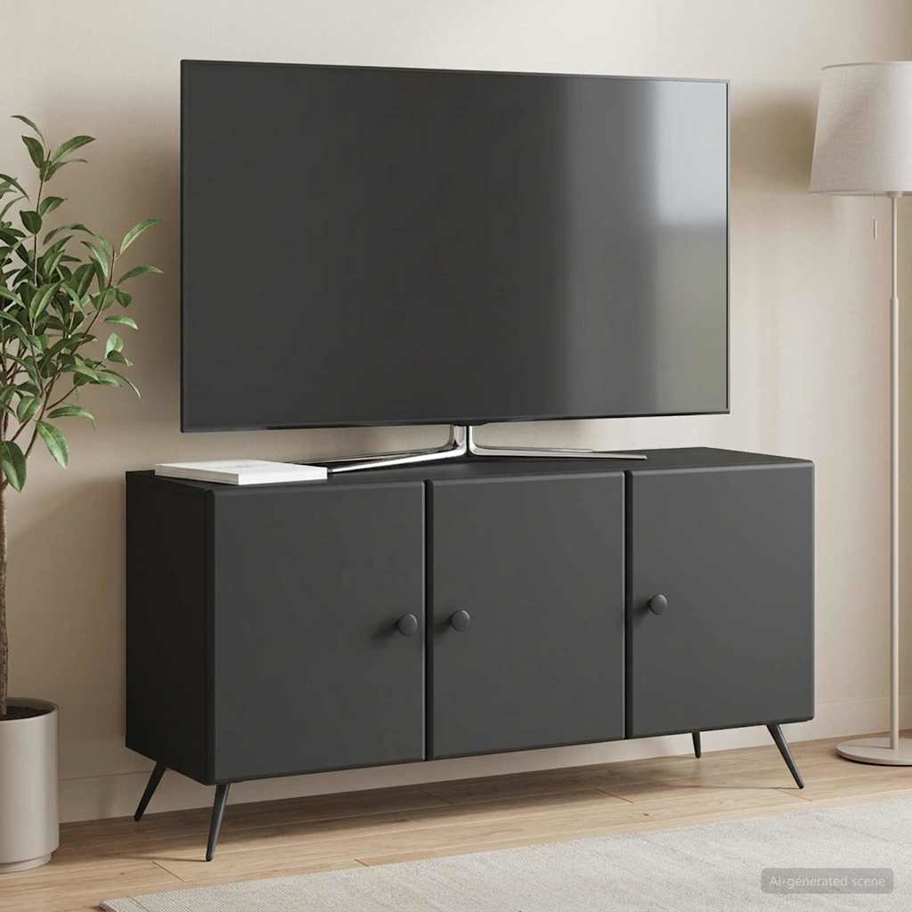 895636_1.jpg vidaXL TV skrinka Čierna 99 x 34,5 x 50 cm Kompozitné drevo – Obrázok 1