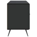vidaXL TV skrinka Čierna 99 x 34,5 x 50 cm Kompozitné drevo – Obrázok 7