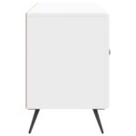 vidaXL TV skrinka Biela s vysokým leskom 99 x 34,5 x 50 cm – Obrázok 7