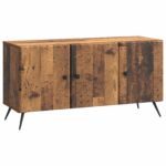 vidaXL TV skrinka Staré drevo 99 x 34,5 x 50 cm Kompozitné drevo – Obrázok 2