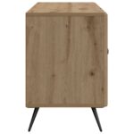 vidaXL TV skrinka Dub artisan 99 x 34,5 x 50 cm Kompozitné drevo – Obrázok 7