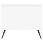 vidaXL Konferenčný stolík Biela 90 x 50 x 40 cm Kompozitné drevo – Obrázok 6