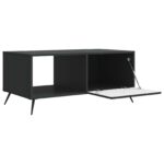 vidaXL Konferenčný stolík Čierna 90 x 50 x 40 cm Kompozitné drevo – Obrázok 4