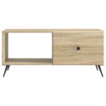 vidaXL Konferenčný stolík Dub sonoma 90 x 50 x 40 cm Kompozitné drevo – Obrázok 5