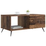 vidaXL Konferenčný stolík Staré drevo 90 x 50 x 40 cm Kompozitné drevo – Obrázok 3