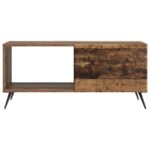 vidaXL Konferenčný stolík Staré drevo 90 x 50 x 40 cm Kompozitné drevo – Obrázok 5