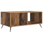 vidaXL Konferenčný stolík Staré drevo 90 x 50 x 40 cm Kompozitné drevo – Obrázok 7