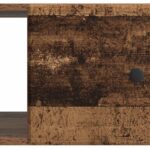 vidaXL Konferenčný stolík Staré drevo 90 x 50 x 40 cm Kompozitné drevo – Obrázok 9