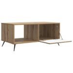vidaXL Konferenčný stolík Dub artisan 90 x 50 x 40 cm Kompozitné drevo – Obrázok 4