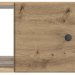 vidaXL Konferenčný stolík Dub artisan 90 x 50 x 40 cm Kompozitné drevo – Obrázok 9
