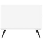 vidaXL Konferenčný stolík Biela 49 x 50 x 40 cm Kompozitné drevo – Obrázok 6