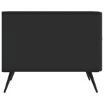 vidaXL Konferenčný stolík Čierna 49 x 50 x 40 cm Kompozitné drevo – Obrázok 5