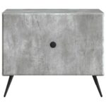 vidaXL Konferenčný stolík so zásuvkou Betónovo sivá 49 x 50 x 40 cm – Obrázok 4