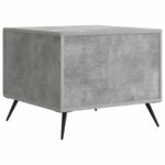 vidaXL Konferenčný stolík so zásuvkou Betónovo sivá 49 x 50 x 40 cm – Obrázok 6