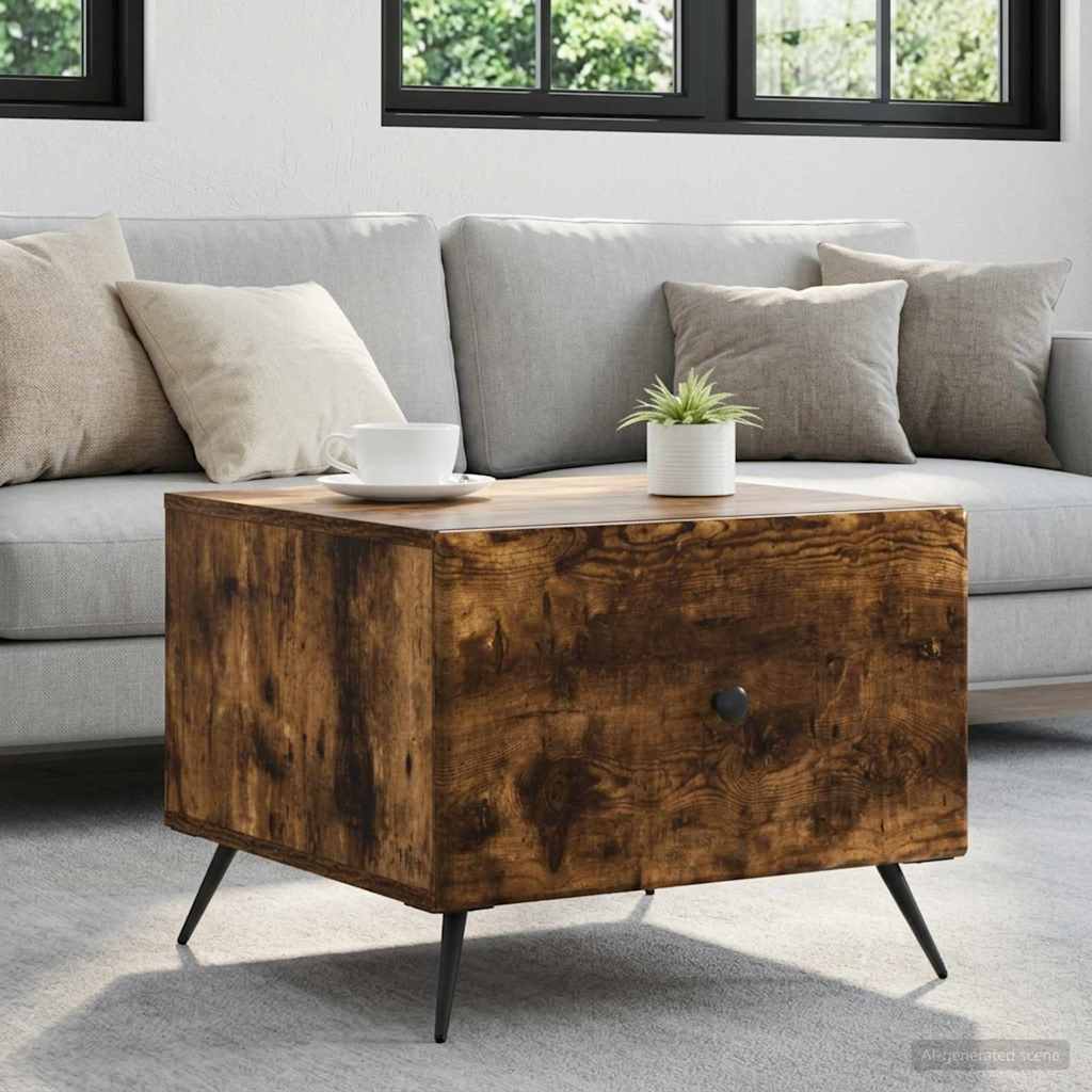 895660_1.jpg vidaXL Konferenčný stolík Dymový dub 49 x 50 x 40 cm Kompozitné drevo – Obrázok 1