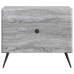 vidaXL Konferenčný stolík Sivá sonoma 49 x 50 x 40 cm Kompozitné drevo – Obrázok 5