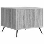 vidaXL Konferenčný stolík Sivá sonoma 49 x 50 x 40 cm Kompozitné drevo – Obrázok 7