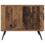 vidaXL Konferenčný stolík Staré drevo 49 x 50 x 40 cm Kompozitné drevo – Obrázok 5