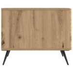 vidaXL Konferenčný stolík Dub artisan 49 x 50 x 40 cm Kompozitné drevo – Obrázok 5