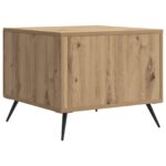 vidaXL Konferenčný stolík Dub artisan 49 x 50 x 40 cm Kompozitné drevo – Obrázok 6