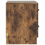 vidaXL Nočný stolík so zásuvkou 2 pcs Dymový dub 43 x 34,5 x 44,5 cm – Obrázok 6