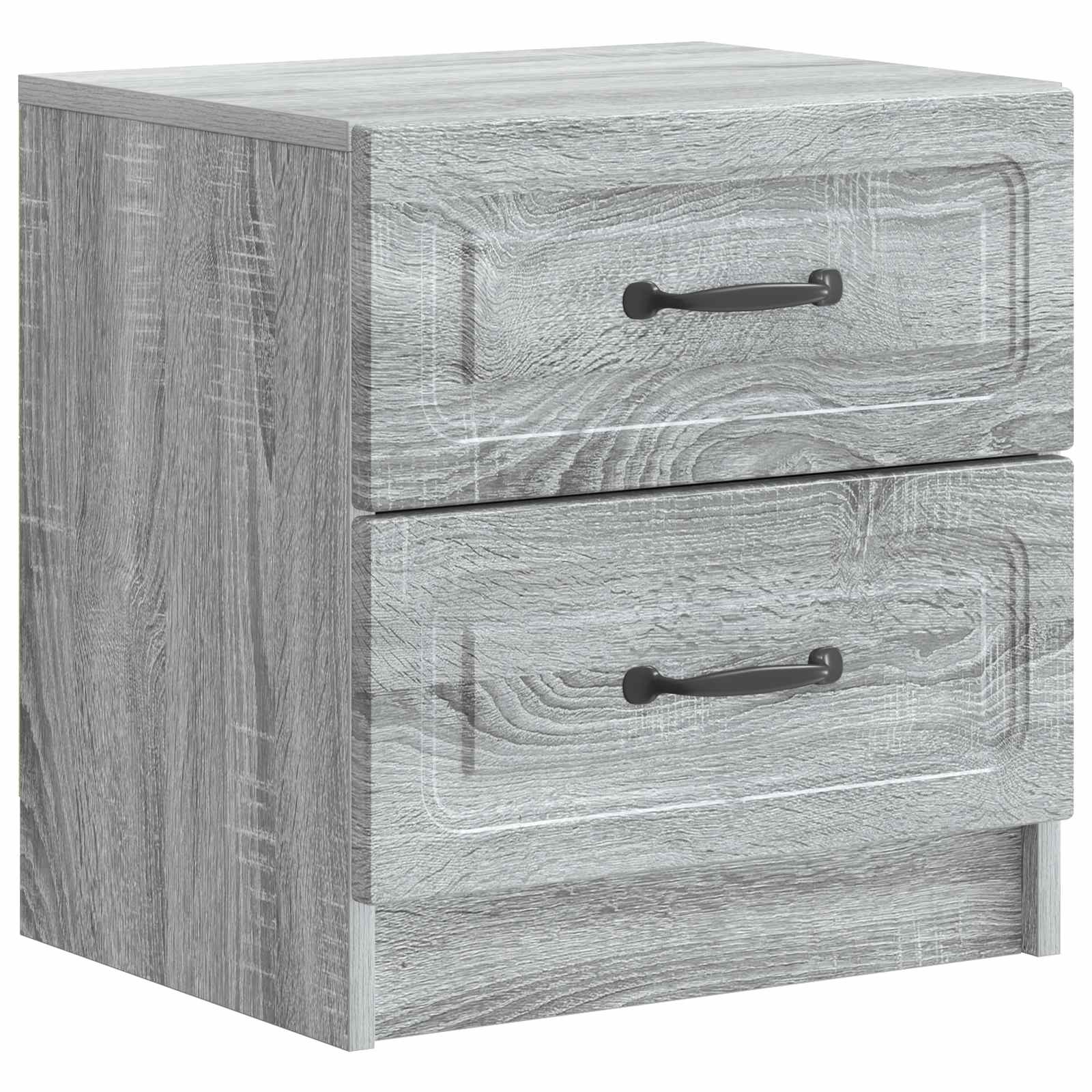 895687_1.jpg vidaXL Nočný stolík Sivá sonoma 43 x 34,5 x 44,5 cm Kompozitné drevo – Obrázok 1