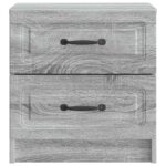 vidaXL Nočný stolík Sivá sonoma 43 x 34,5 x 44,5 cm Kompozitné drevo – Obrázok 4