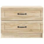 vidaXL Nočný stolík Dub sonoma 62 x 34,5 x 44,5 cm Kompozitné drevo – Obrázok 4