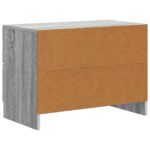 vidaXL Nočný stolík Sivá sonoma 62 x 34,5 x 44,5 cm Kompozitné drevo – Obrázok 6