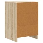 vidaXL Nočný stolík Dub sonoma 43 x 41 x 63,5 cm Kompozitné drevo – Obrázok 6