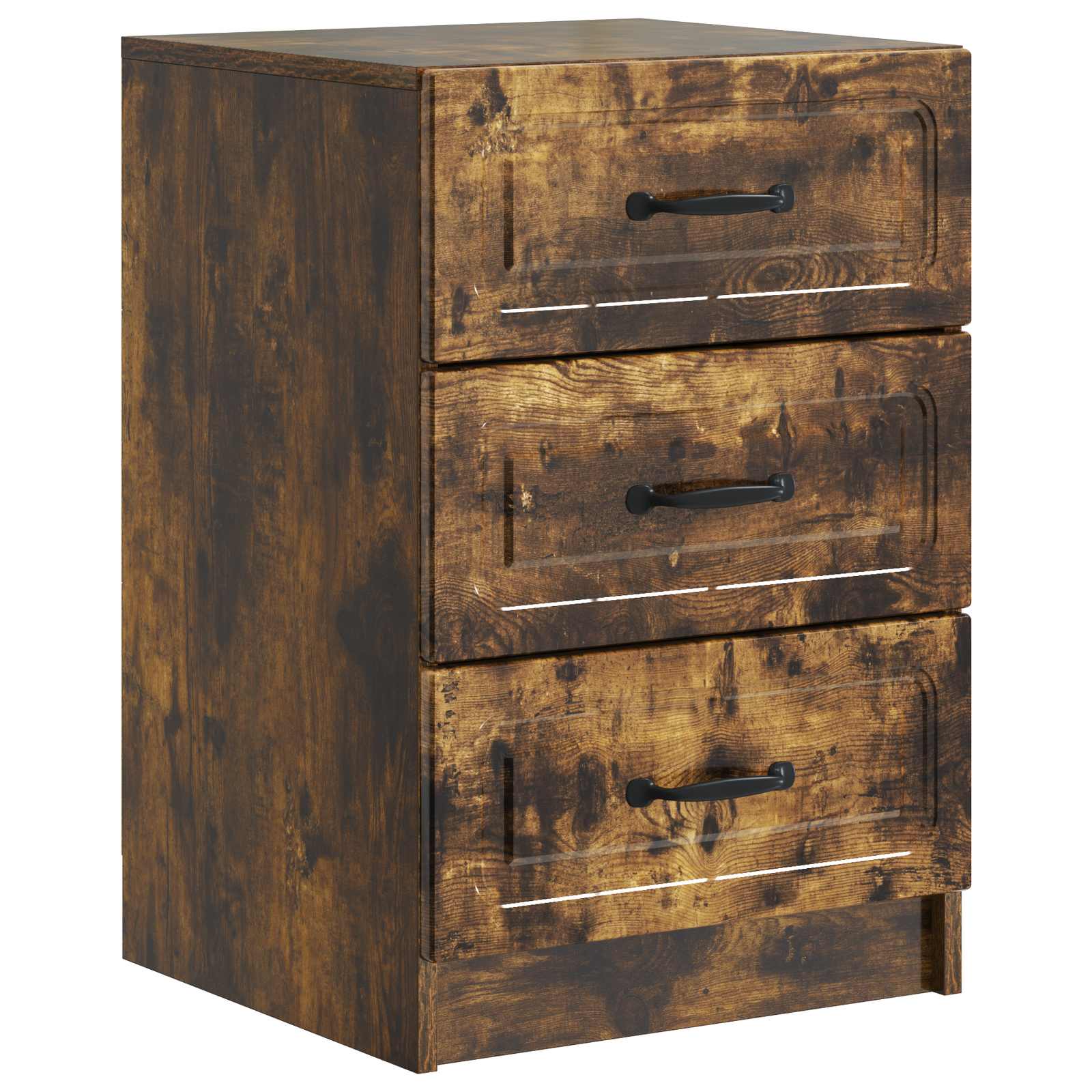 895710_1.jpg vidaXL Nočný stolík Dymový dub 43 x 41 x 63,5 cm Kompozitné drevo – Obrázok 1